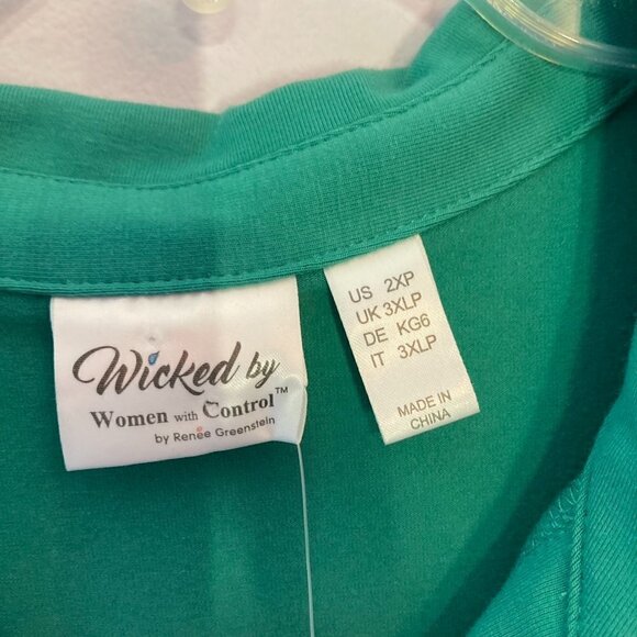 Women With Control Dress & Catherine's Top, NWT, Size 2XPetite, set of both - Picture 3 of 16